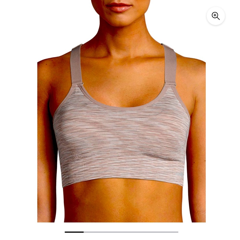 Avia Sports Bra, Racerback, oatmeal color size XXXL
